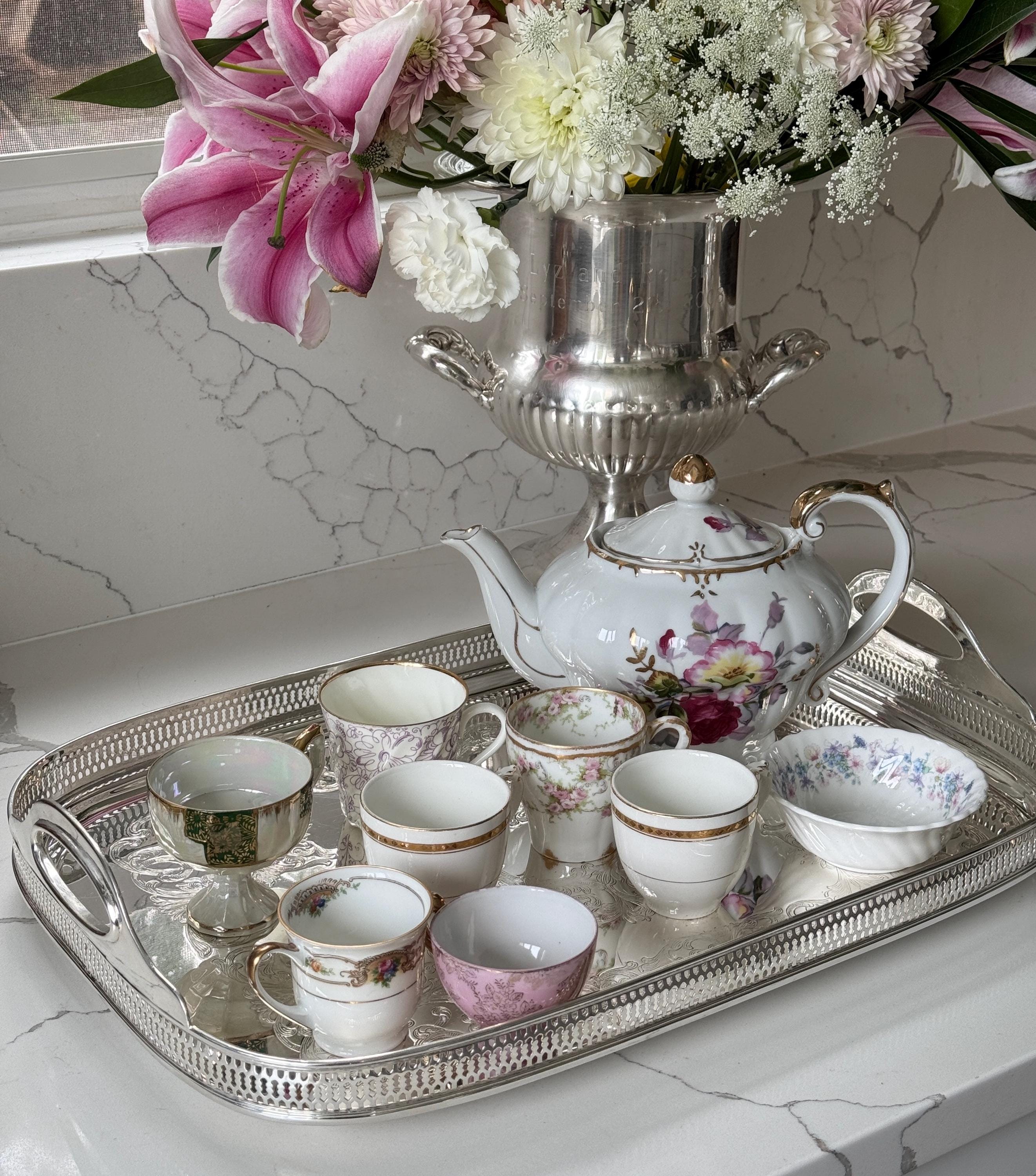 Wedgwood Angela Tea Set - Etsy