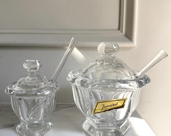 Baccarat マッセナ　灰皿 NEW!! MIB! Baccarat Crystal Chrome Hearts ( LARGE) Ashtrays | eBay