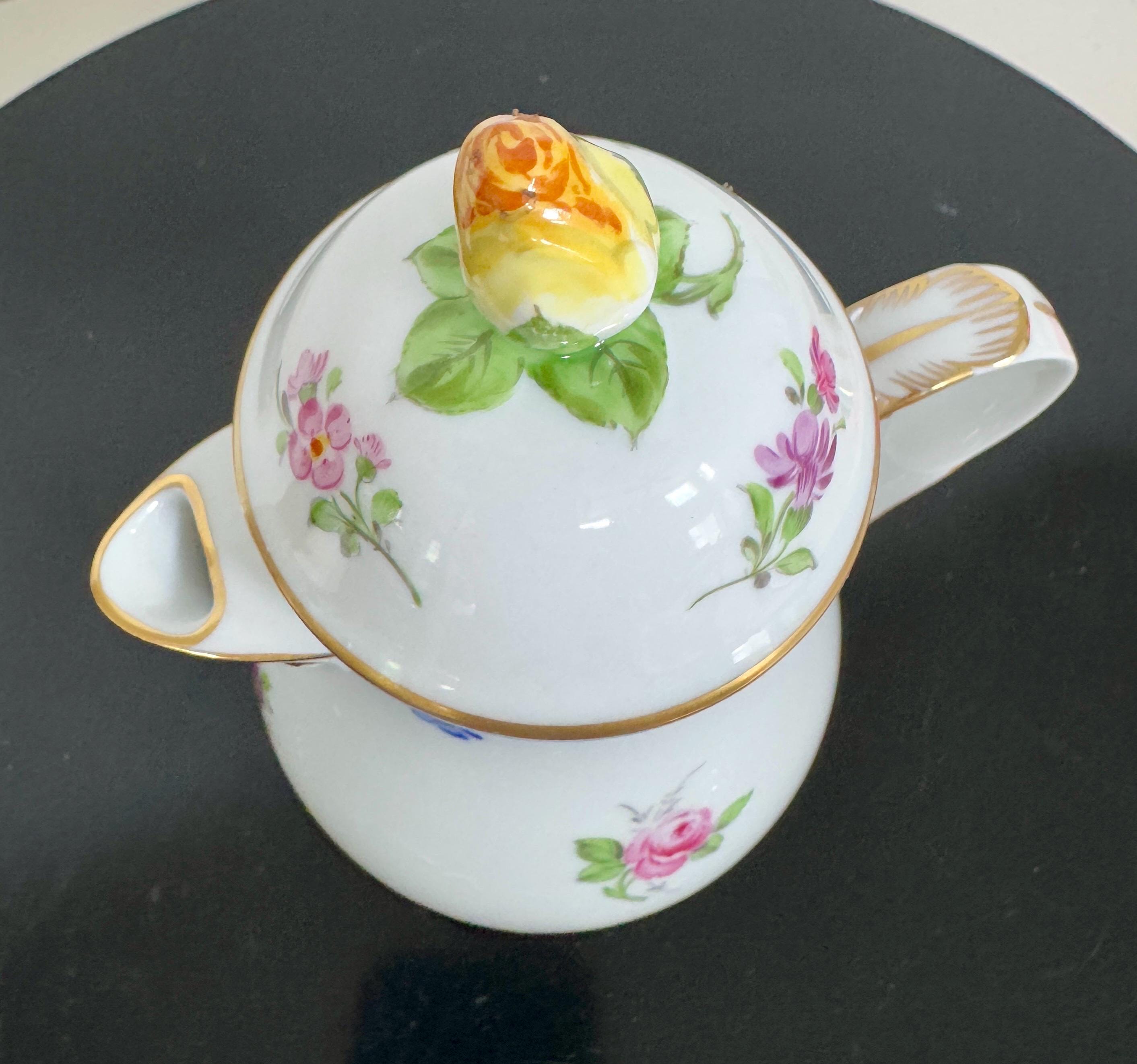 Meissen Porcelain Manufacture MPM Saxonia Small Chocolate or