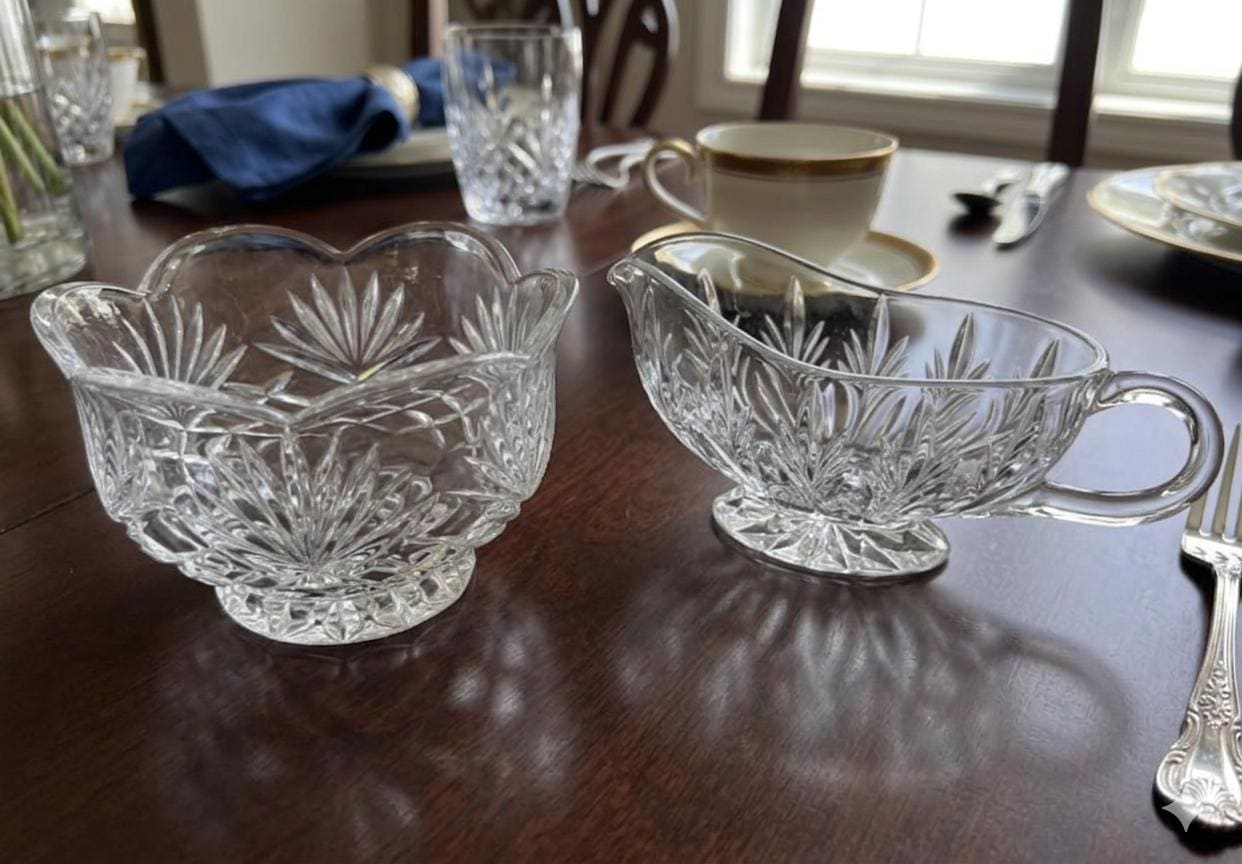 アイルランド　ウォーターフォード　最高級クリスタルの美しいボウルセット Waterford Crystal Boat Bowl - Etsy