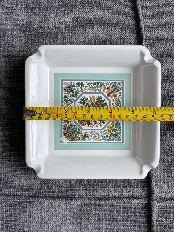 Choice of Gucci Herbarium Print Large Trinket Tray in Pink Cherry