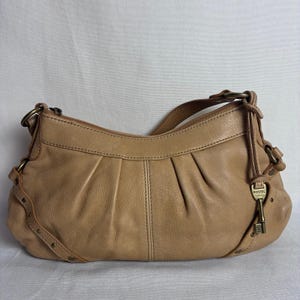 Fossil Vintage Leather Handbag 1954 - Etsy