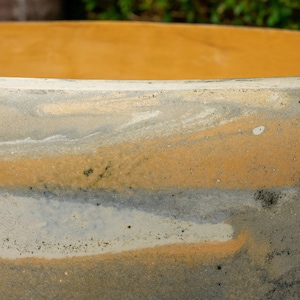 The Moonstone planter, outdoor planter, GFRC planter, concrete planter, large pot, strong planter