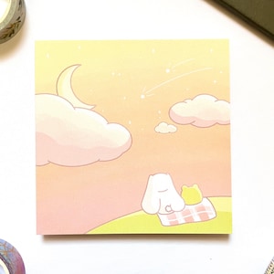 Dawn Sky Mini Impression d’art | Impression d’art mignonne | Impression de mini-carte postale | Impression Kawaii