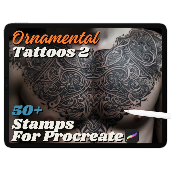 Ornamental Tattoo Designs Procreate Stamp Brushes Procreate Coloring Stamps Mandala Tattoos Adult Coloring Pages Sacred Geometry Mandala