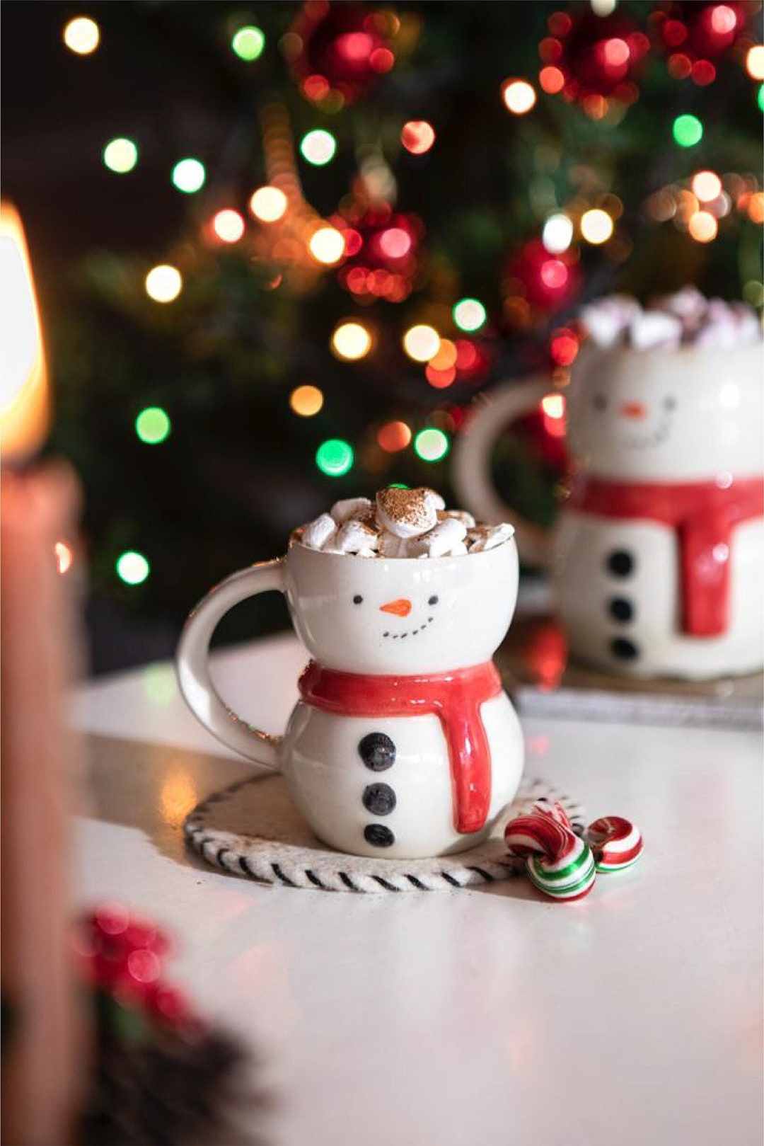 5 Oz Ceramic Snowman Mug - Etsy