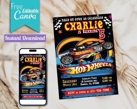 Hot Wheels Birthday Invitation Hot Wheels Invitation Hot 41% OFF Hot Wheels Birthday Invitation Hot Wheels Invitation Hot 41% OFF