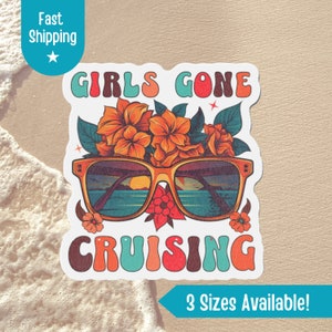 Girls Gone Cruising Cruise Door Magnet, Cruise Door Magnets, Door Decorations, Cruise Magnets, Cruise Gift, Girls Trip Cruise