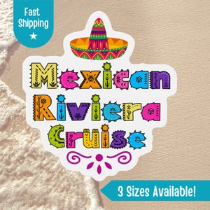 Mexican Riviera Cruise Door Magnet, Cruise Door Magnets, Door Decorations, Cruise Magnets, Cruise Gift, Cruise Door Decorations