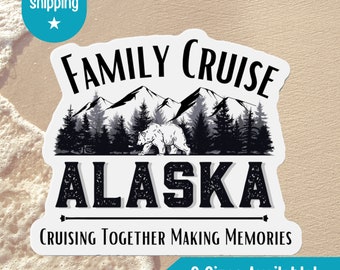 Aimants de porte de croisière familiale en Alaska, croisière en Alaska, aimant de croisière à la retraite, aimants de croisière, croisière familiale 2023, aimant de porte de croisière, porte de croisière
