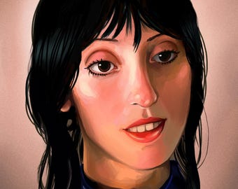 Wendy Torrance Art Print – The Shining Horror Movie Poster – Classic Cult Film Wall Decor