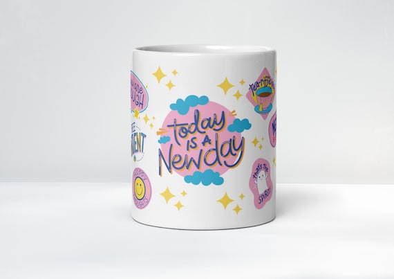 Daily Affirmations Mug, Positive Reminder Mug, Affirmations Mug, Best Friend Gift, Thank you Gift, Self Love Mug, Motivational Mug