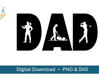 Dad funny golf shirt png svg