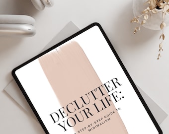 eBook "Declutter Your Life: A Step-by-Step Guide to Minimalism"