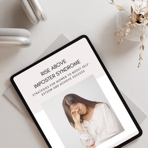 eBook &quot;Rise Above Imposter Syndrome: Strategies for Women to Boost Self-Esteem and Achieve Success&quot;