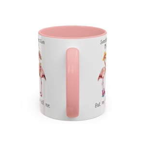 Funny Flamingo Mug Coffee Cup Ceramic Design Kitchen Accessory Office Desk Humor Gift Birthday Present Tropical Theme Quirky Decoration image 19
