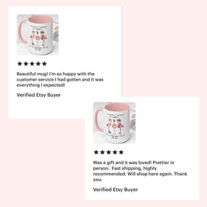 May include: White ceramic mug with a pink interior and handle. The mug features a flamingo design with the text "Sometimes I question my sanity..." and "...but my flamingos tell me it's OK!"