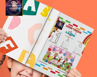 Printable ABC Tracing Worksheets: Preschool Handwriting Practice (Digital Download)