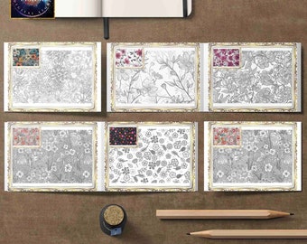 100+ Flower Coloring Pages: Modern Floral Designs (Printable PDF)