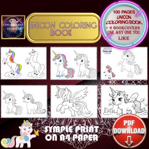 Unicorn Coloring Pages, Kids, Printable Girls Coloring Book, Kids Coloring Pages, Girls Coloring Pages, Unicorn Sheets, kids coloring book