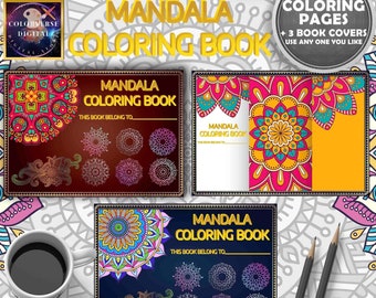 Mandala Coloring Book: 140 Floral Patterns, Stress Relief (PDF)