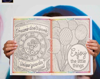Mandala Coloring Book | 130 Floral Designs for Adults (PDF Pattern)