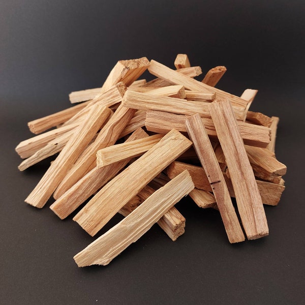 Palo Santo Holz, (Heiliges Holz) mind.25gr. Räucherwerk, Räucher Set, Zimmer Räuchern, Wohndeko, Raumduft, Rituale, Meditation.