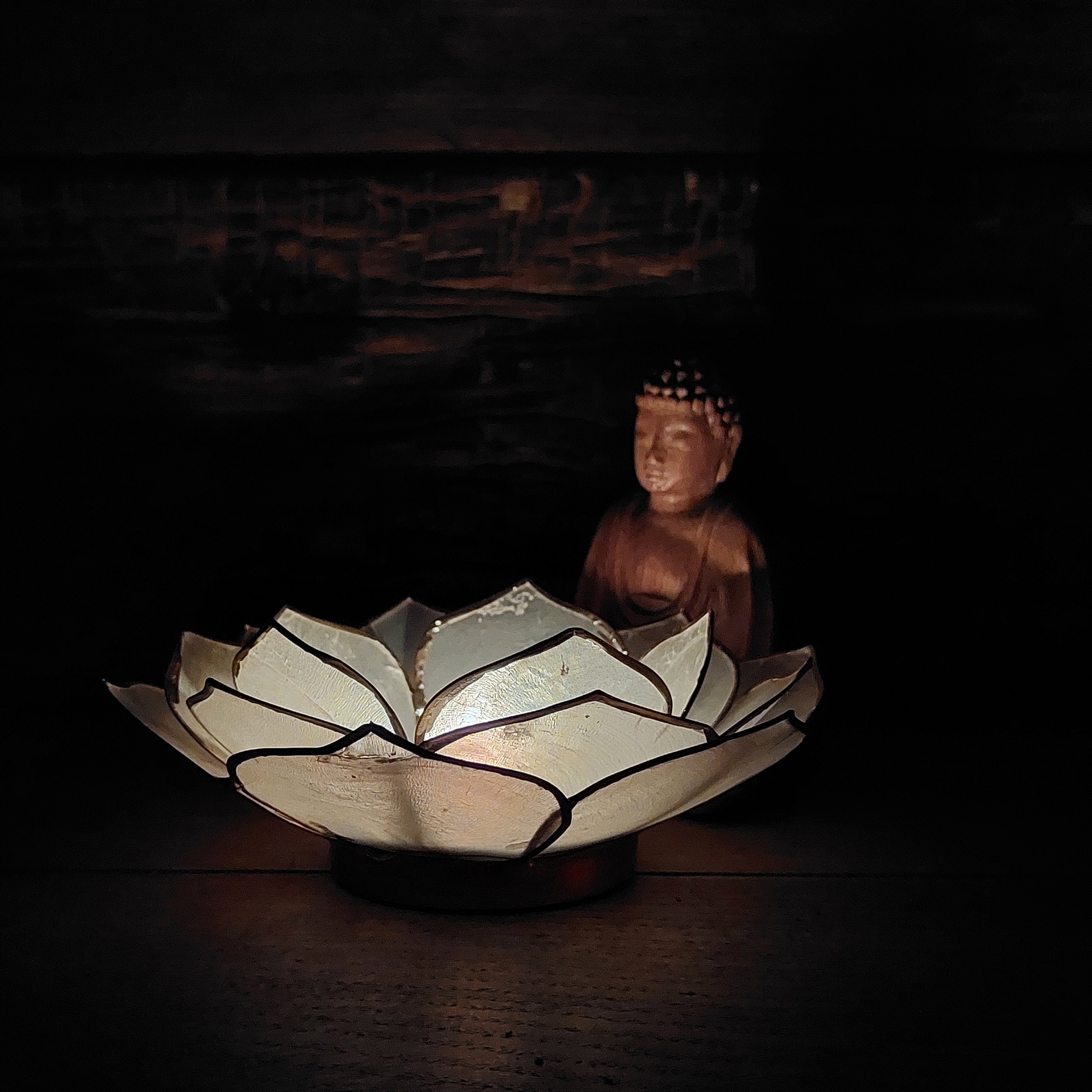 Lotus Light Tea Light Holder Lotus Flower Tea Light Holder Etsy
