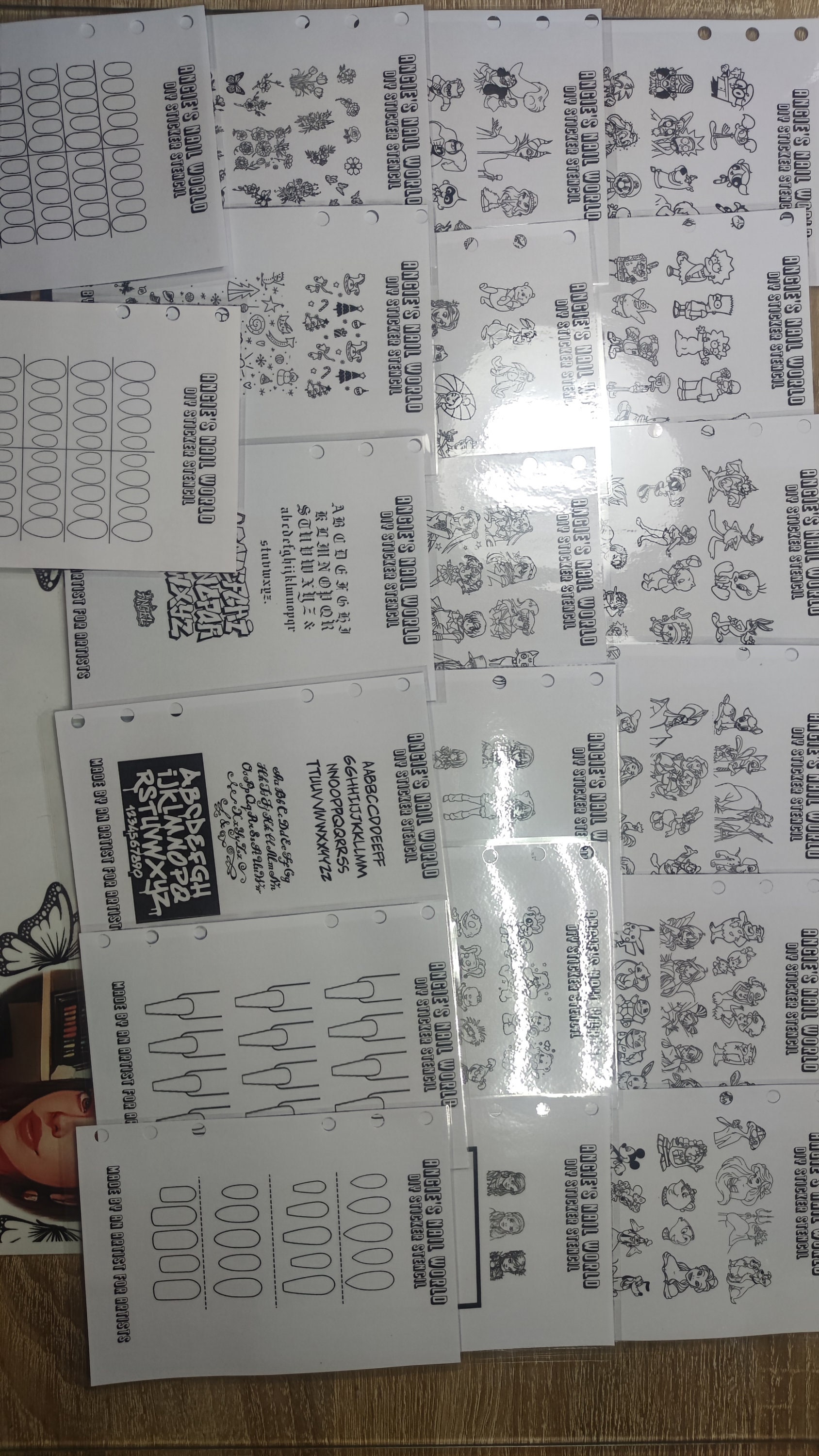 Nail Chart Kit - Etsy