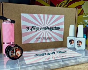 3 step nails system (kit)