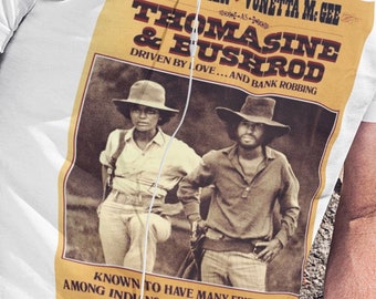 Thomasine and Bushrod - Tshirt - Great Gift for fans of Cowboy & Western TV shows and Movies - Great Fashion Trend