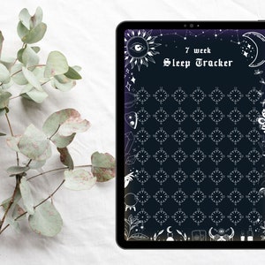 Goth planner and witchy planner aesthetic, digital goodnotes planner, notability planner and printable planner. Best Ipad planner