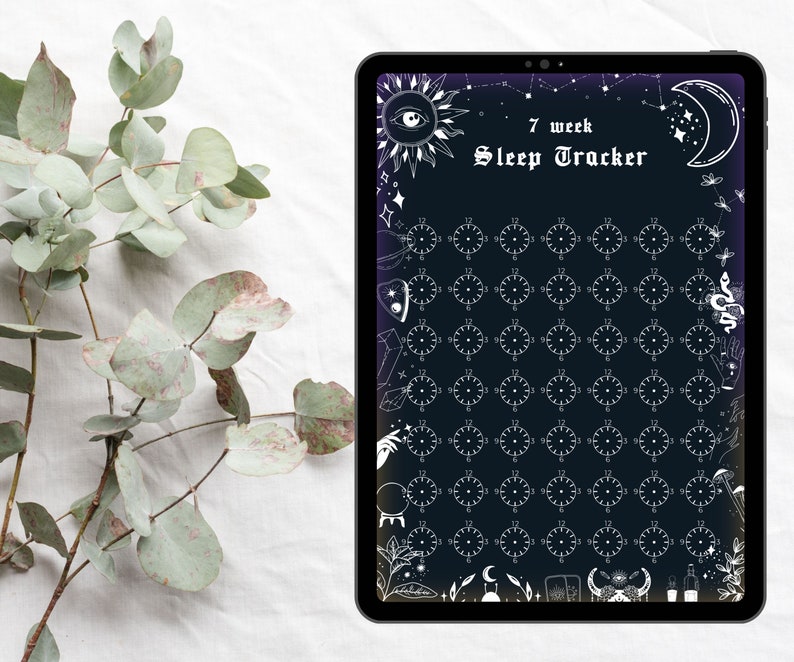 Goth planner and witchy planner aesthetic, digital goodnotes planner, notability planner and printable planner. Best Ipad planner