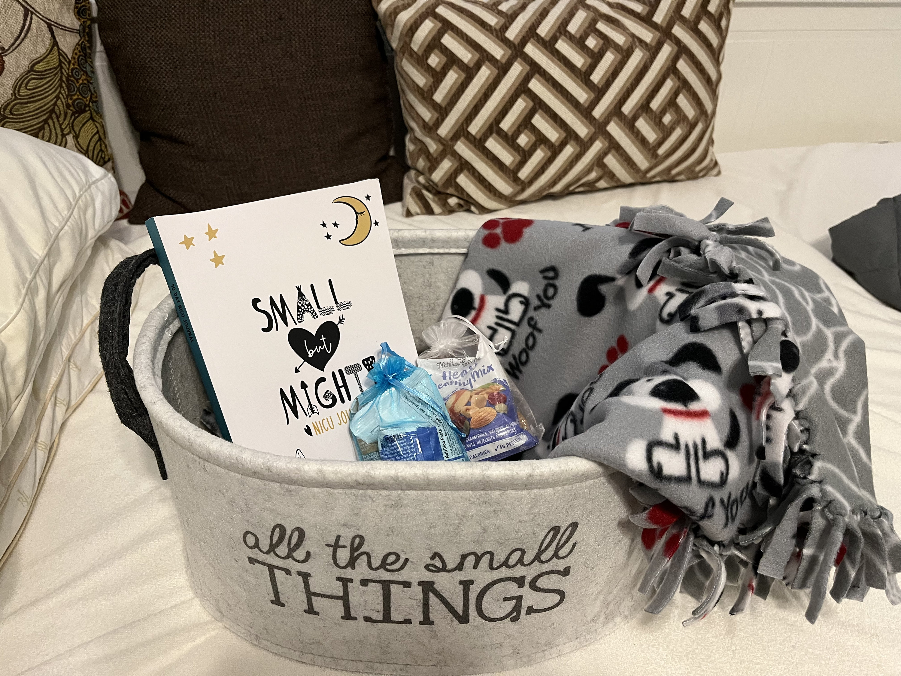Gift Basket Presents For Premature Babies Care Basket Nicu Mom