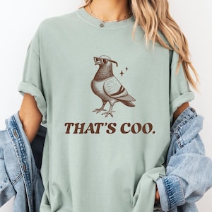 Taube Shirt Komfort Farben 1717 T-Shirt Lustiger Vogel-Liebhaber-T-Shirt Geschenk für Sie oder Ihn Angst T-Shirt Cooles sarkastisches Shirt Meme Trendy Casual Tee