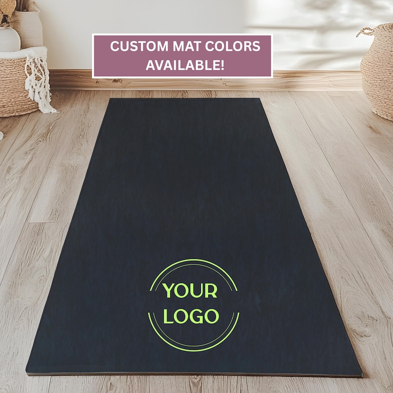 Personalized Yoga Mats Custom Name Exercise Mat Suede Yoga Rubber Mat Meditation Workout Pilates Prayer Mat Gift Women Men Yoga Teacher Gift