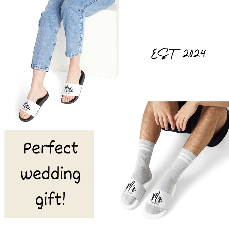 Custom Couple Sandals His Hers Gift Men Sandal Wedding Summer Sandals