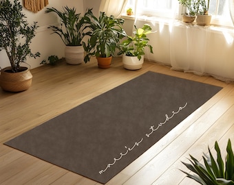 Custom Yoga Mat: Non-Slip Rubber, Personalized Fitness Gift