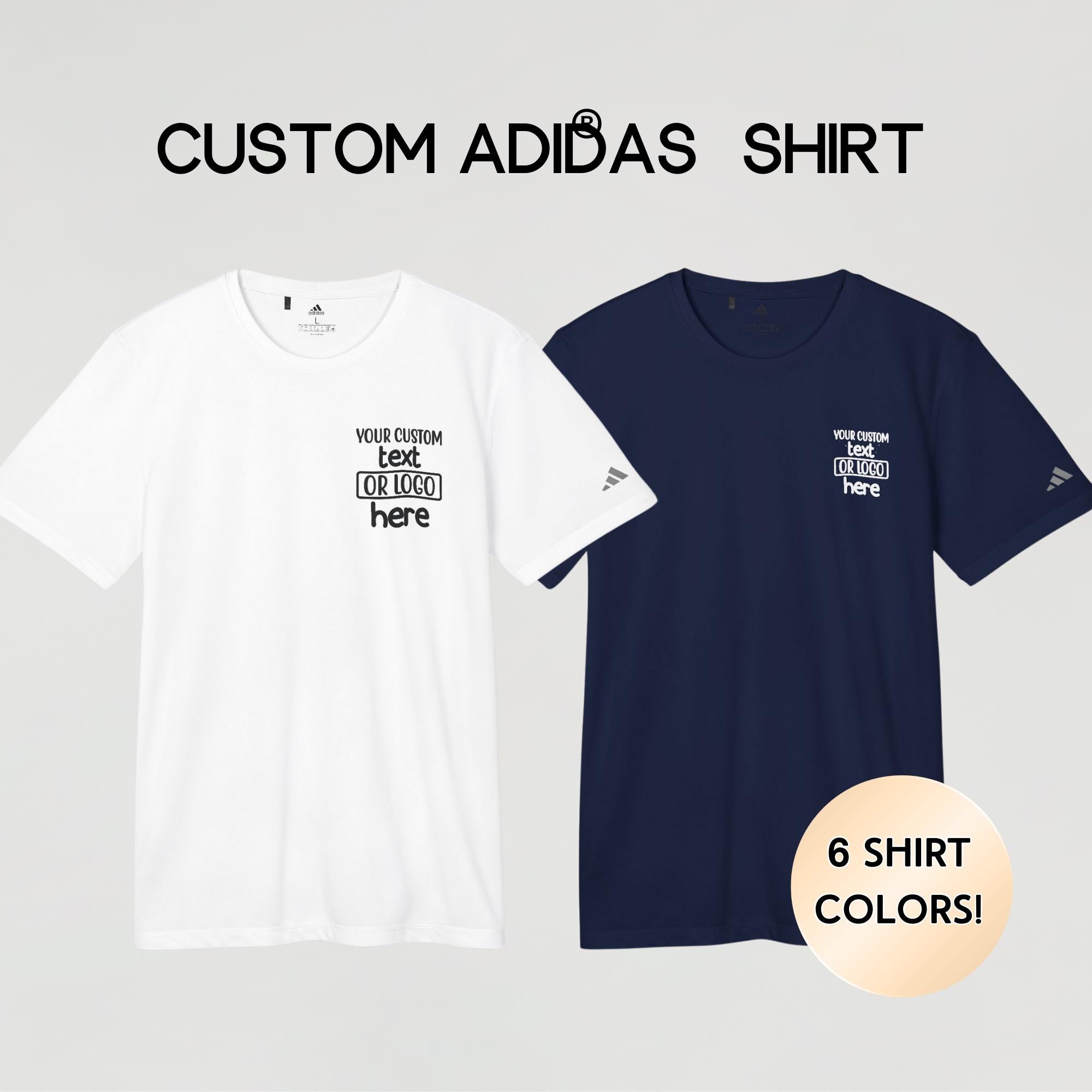 Custom adidas shirt hotsell