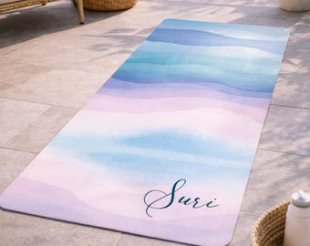 Personalized Yoga Mat, Corporate Logo, Non-Slip Pilates Mat