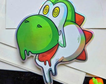 税金詐欺プライドビニールヨッシーステッカー - Etsy 日本