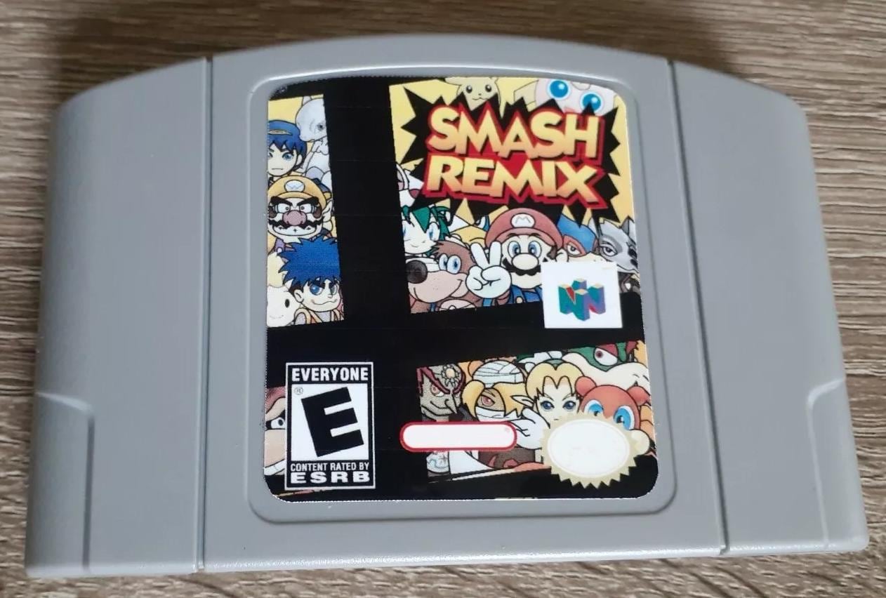 Remix Rom Super Smash Bros Ultimate Smash 64 Remix Cartridge