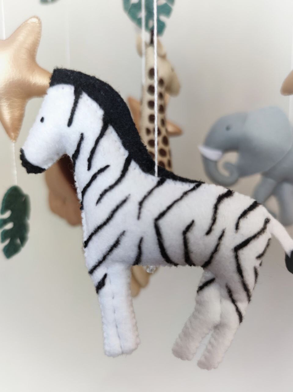 Safari Baby Mobile Cot Mobile Baby Shower Gift Etsy