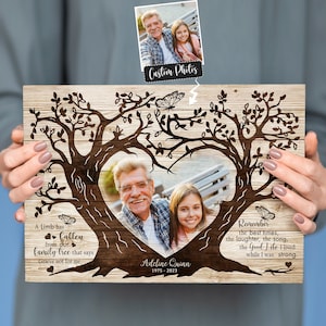 A Limb Has Fallen Canvas Personalized - Sympathy Mother - Rest In Peace - Loss of Mother - Memorial Canvas - Heaven Canvas - Sympathy Gift