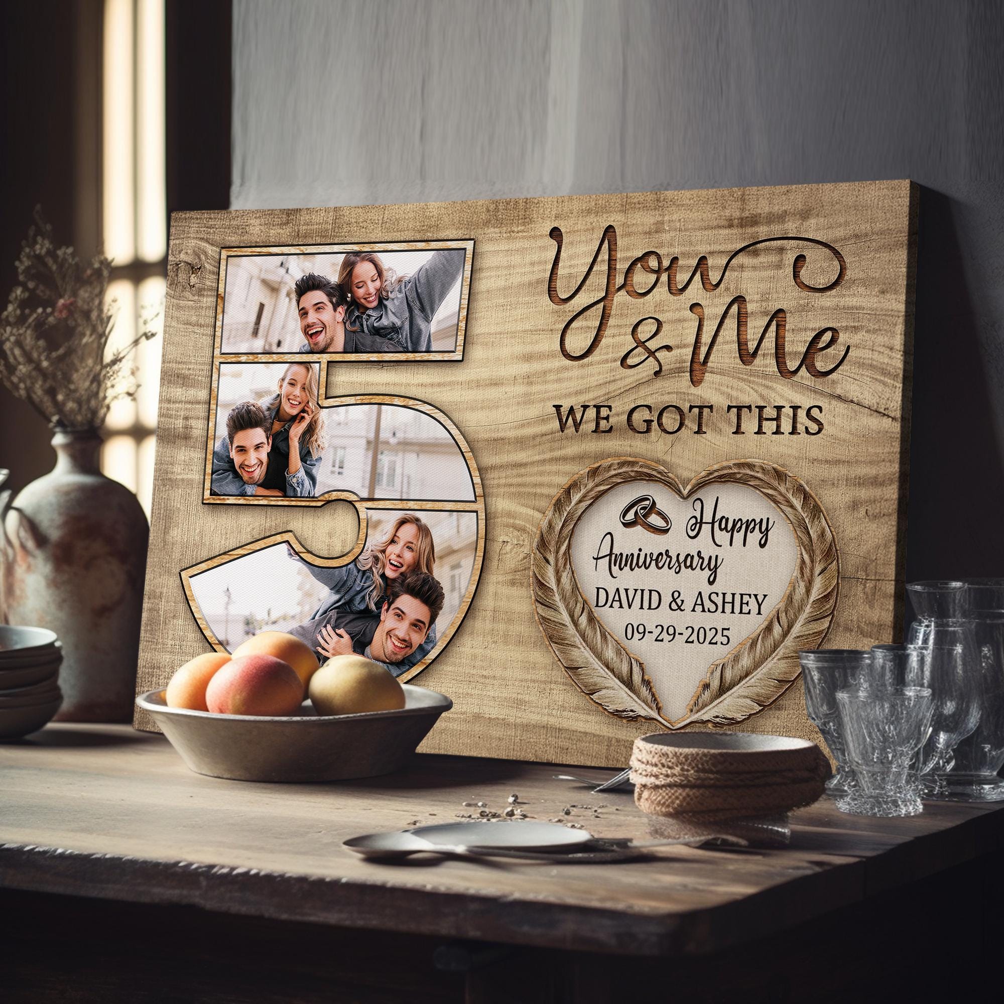 thumbnail image 2 of You And Me - We Got This - Canvas, Poster Custom Name Horse EV07162020 2 of 9