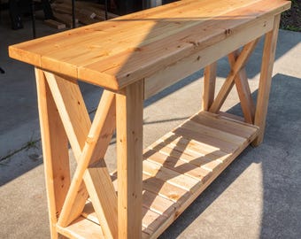 Console Table Plans - Step-by-Step Instructions (PDF)