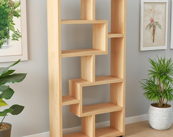 DIY Bookshelf Plans: Step-by-Step Woodworking Instructions (36" x 72") (Digital Download)