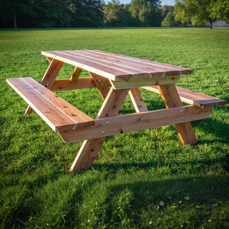 Ritningar för picknickbord - Steg-för-steg-instruktioner - DIY-ritningar för träbearbetning (PDF) bild 8