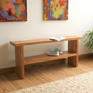 Shoe Bench - Step-by-Step Instructions (PDF) -DIY Shoe Rack