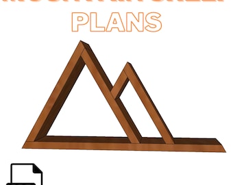 Mountain Shelf Plans - Step by Step Instructions (PDF)